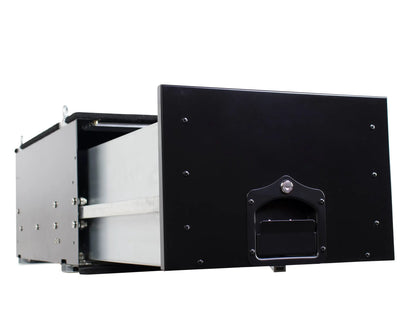 OVS Cargo Box With Slide Out Drawer - Black Powder Coat by OVS