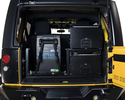 OVS Cargo Box With Slide Out Drawer - Black Powder Coat by OVS
