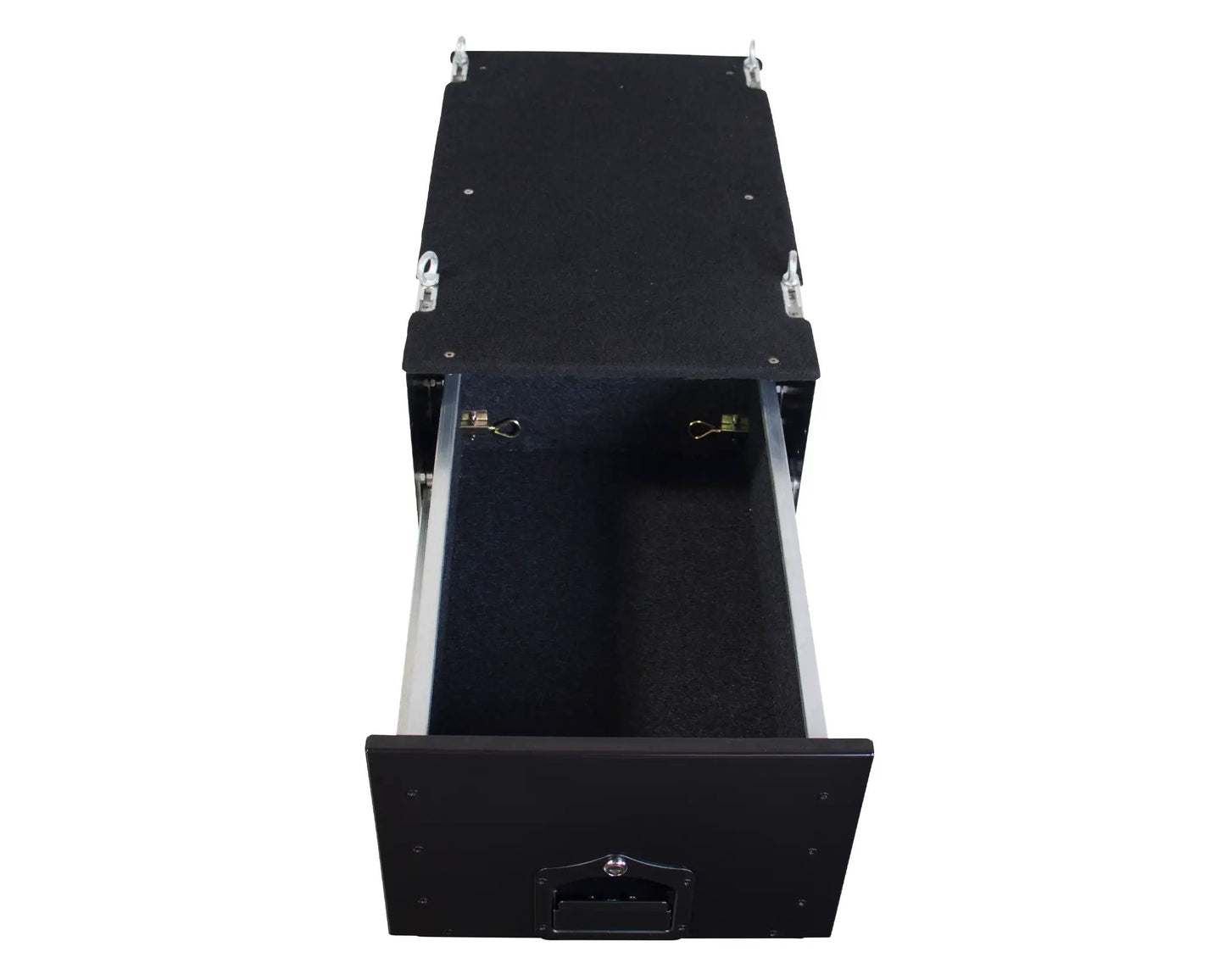 OVS Cargo Box With Slide Out Drawer - Black Powder Coat by OVS
