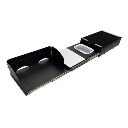 OVS Cargo Box Kitchen With Slide Out Sink, Cooking Shelve and Slide Out Work Station by OVS