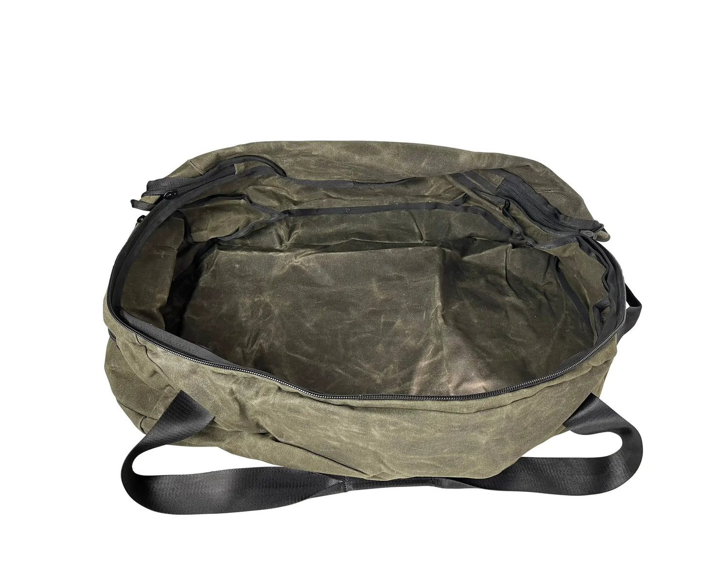 OVS Large Duffle With Handle And Straps - #16 Waxed Canvas by OVS
