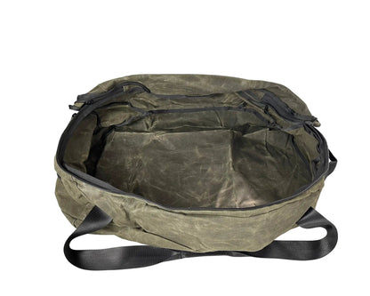 OVS Large Duffle With Handle And Straps - #16 Waxed Canvas by OVS