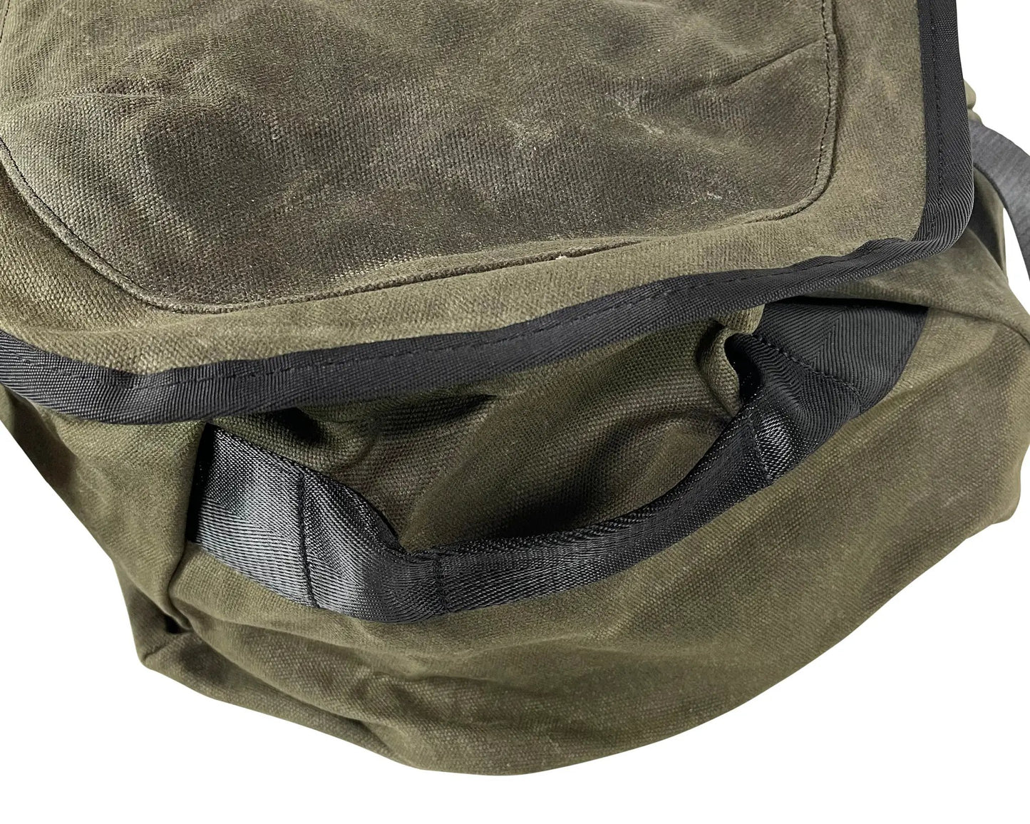 OVS Large Duffle With Handle And Straps - #16 Waxed Canvas by OVS