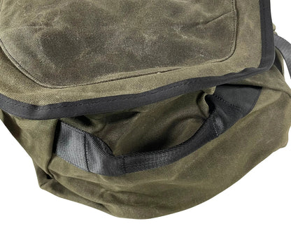 OVS Large Duffle With Handle And Straps - #16 Waxed Canvas by OVS