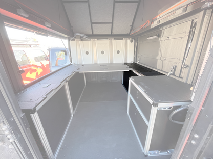 Alu-Cab Canopy Camper V2 - Ford Ranger 2019-2023 4th Gen. - Front Utility Module - 6' Bed by Goose Gear