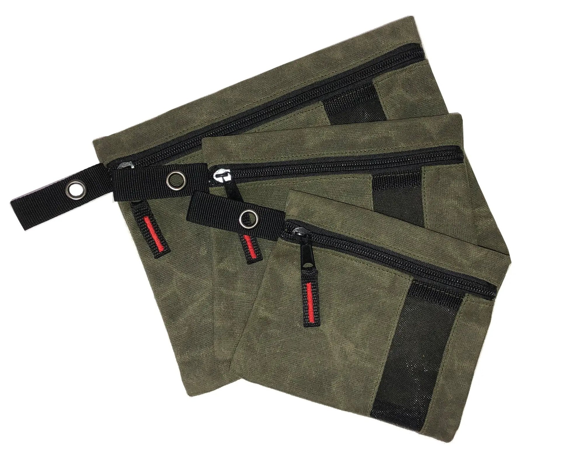 OVS Small Bags - 3 Individual #12 Waxed Canvas by OVS