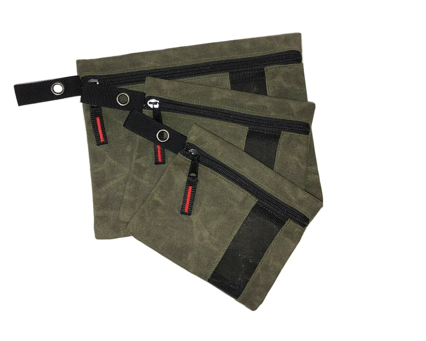 OVS Small Bags - 3 Individual #12 Waxed Canvas by OVS