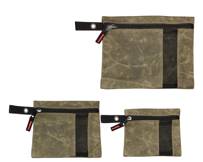 OVS Small Bags - 3 Individual #12 Waxed Canvas by OVS