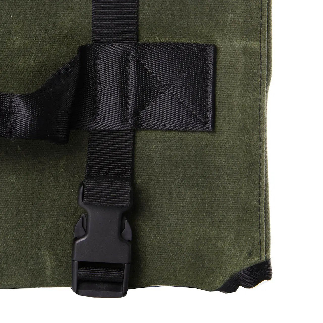 OVS Rolled Bag General Tools With Handle And Straps - #16 Waxed Canvas by OVS