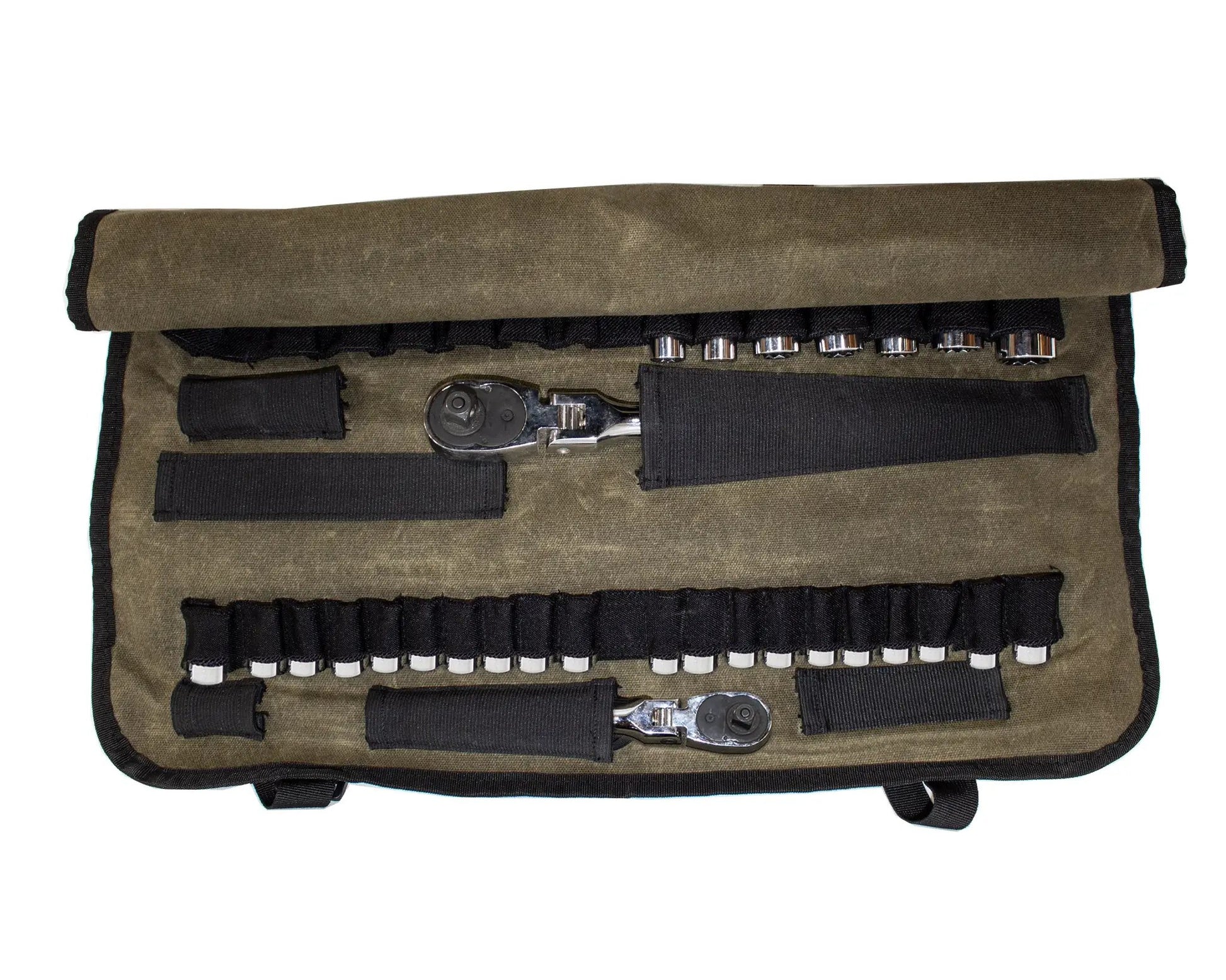 OVS Rolled Bag Socket With Handle And Straps - #16 Waxed Canvas by OVS
