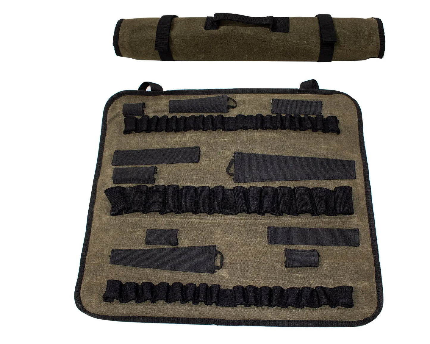 OVS Rolled Bag Socket With Handle And Straps - #16 Waxed Canvas by OVS