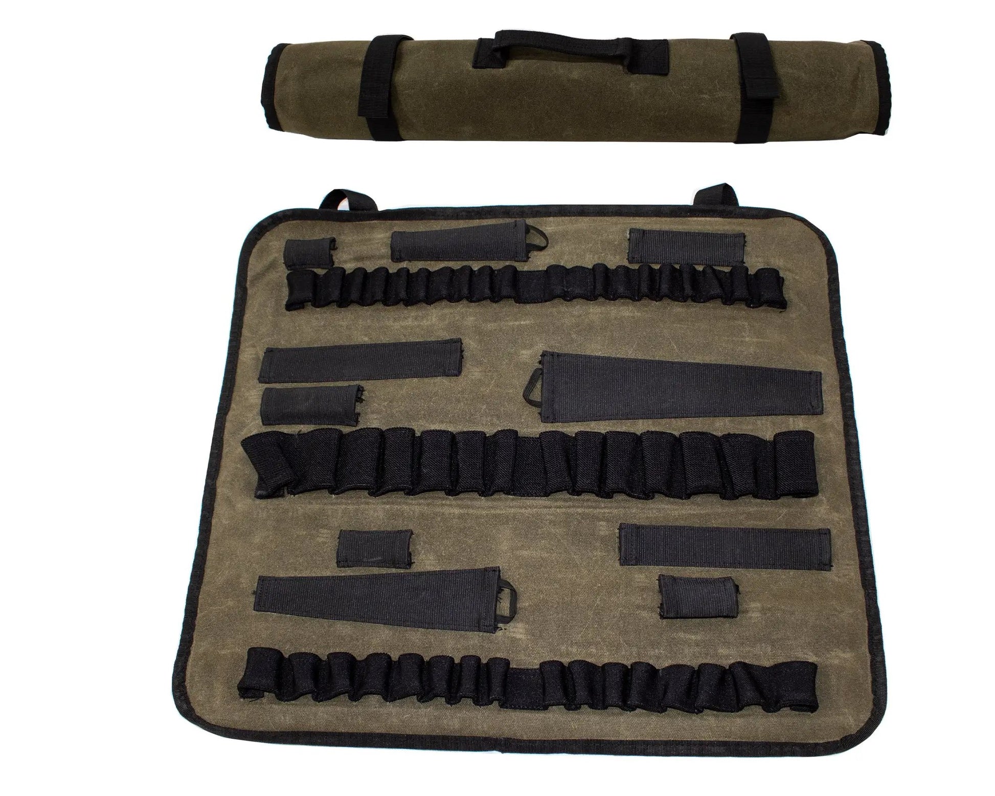 OVS Rolled Bag Socket With Handle And Straps - #16 Waxed Canvas by OVS