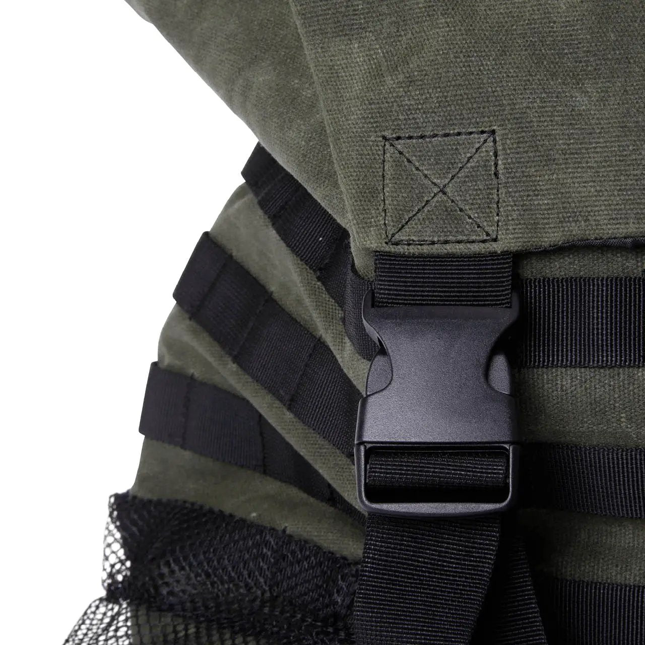 OVS Extra Large Trash Bag Tire Mount - #16 Waxed Canvas by OVS