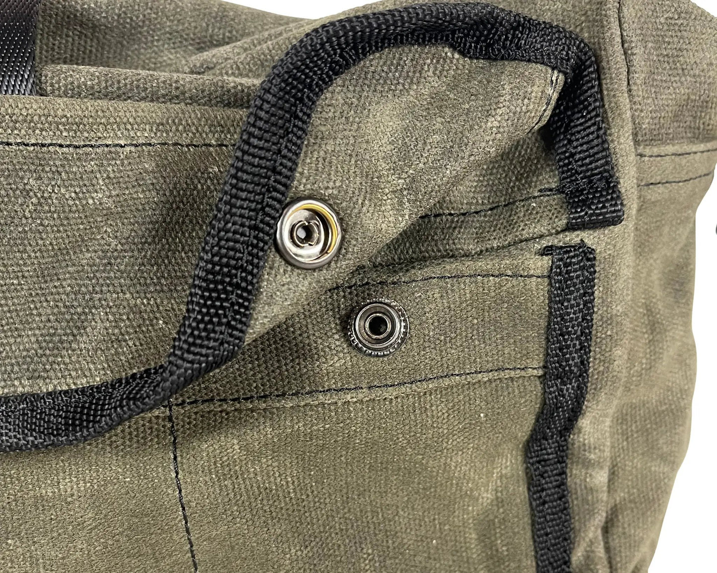 OVS Small Duffle Bag With Handle And Straps - #16 Waxed Canvas by OVS