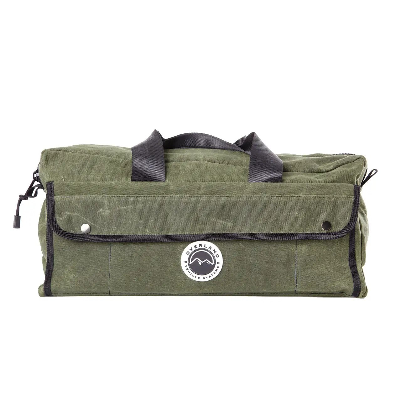 OVS Small Duffle Bag With Handle And Straps - #16 Waxed Canvas by OVS