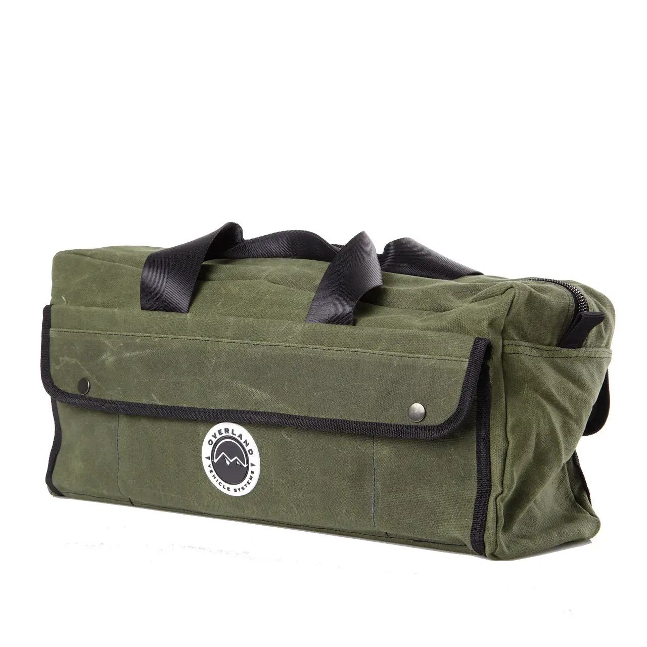 OVS Small Duffle Bag With Handle And Straps - #16 Waxed Canvas by OVS