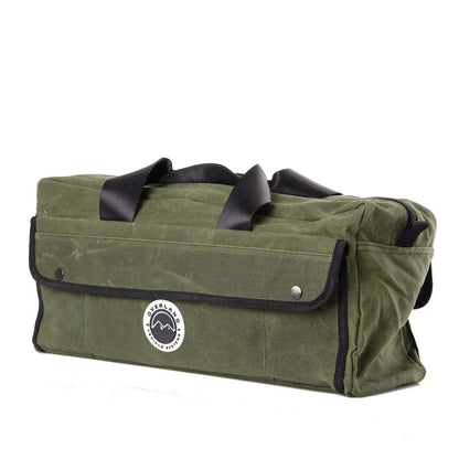 OVS Small Duffle Bag With Handle And Straps - #16 Waxed Canvas by OVS