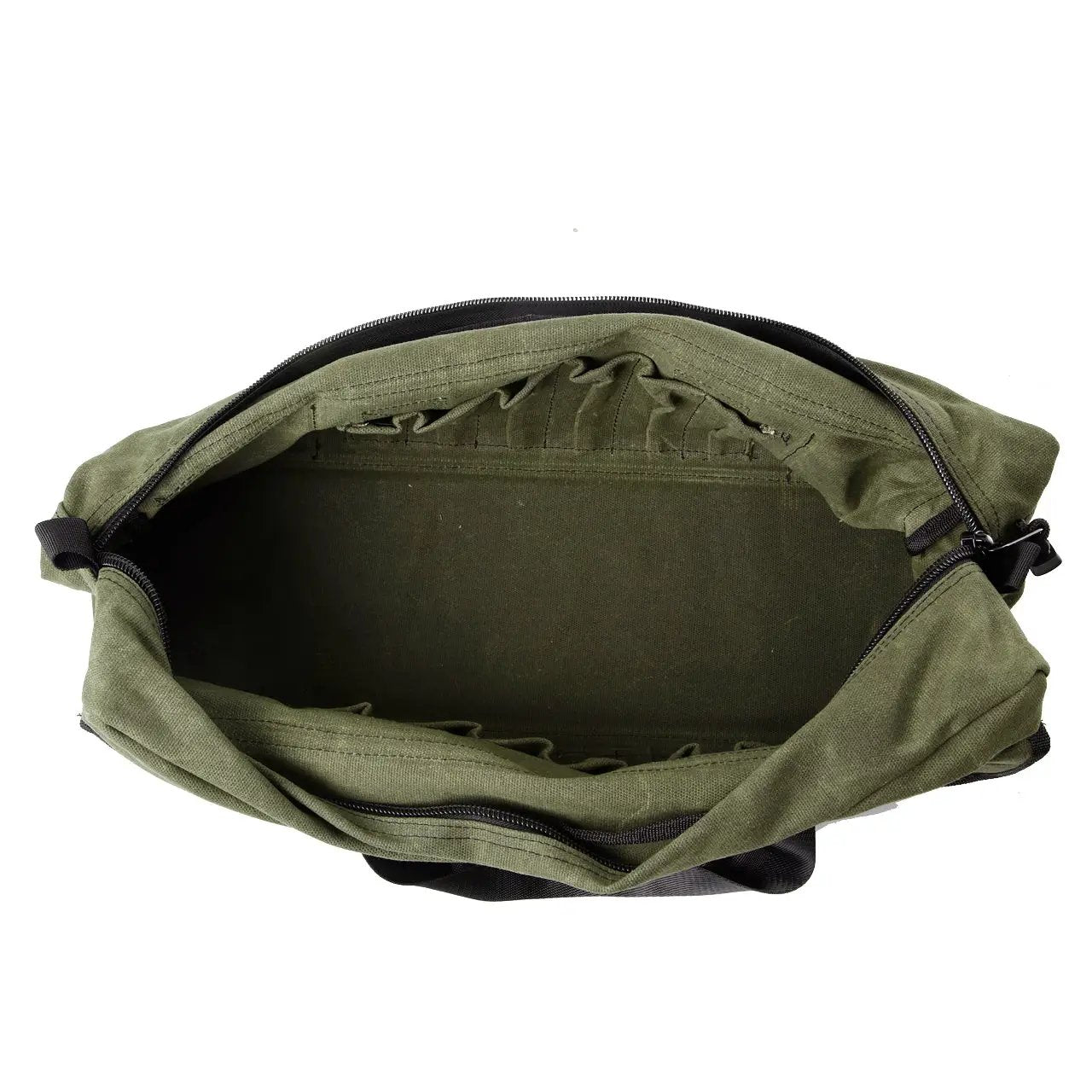 OVS Small Duffle Bag With Handle And Straps - #16 Waxed Canvas by OVS