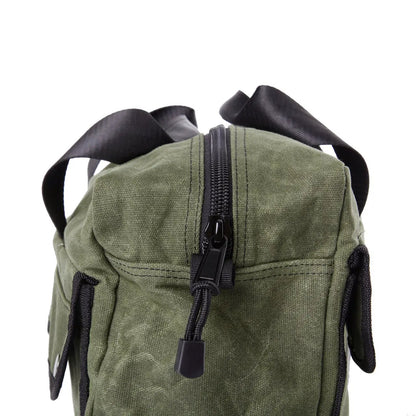 OVS Small Duffle Bag With Handle And Straps - #16 Waxed Canvas by OVS
