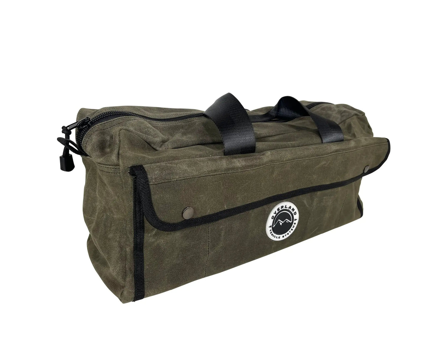 OVS Small Duffle Bag With Handle And Straps - #16 Waxed Canvas by OVS