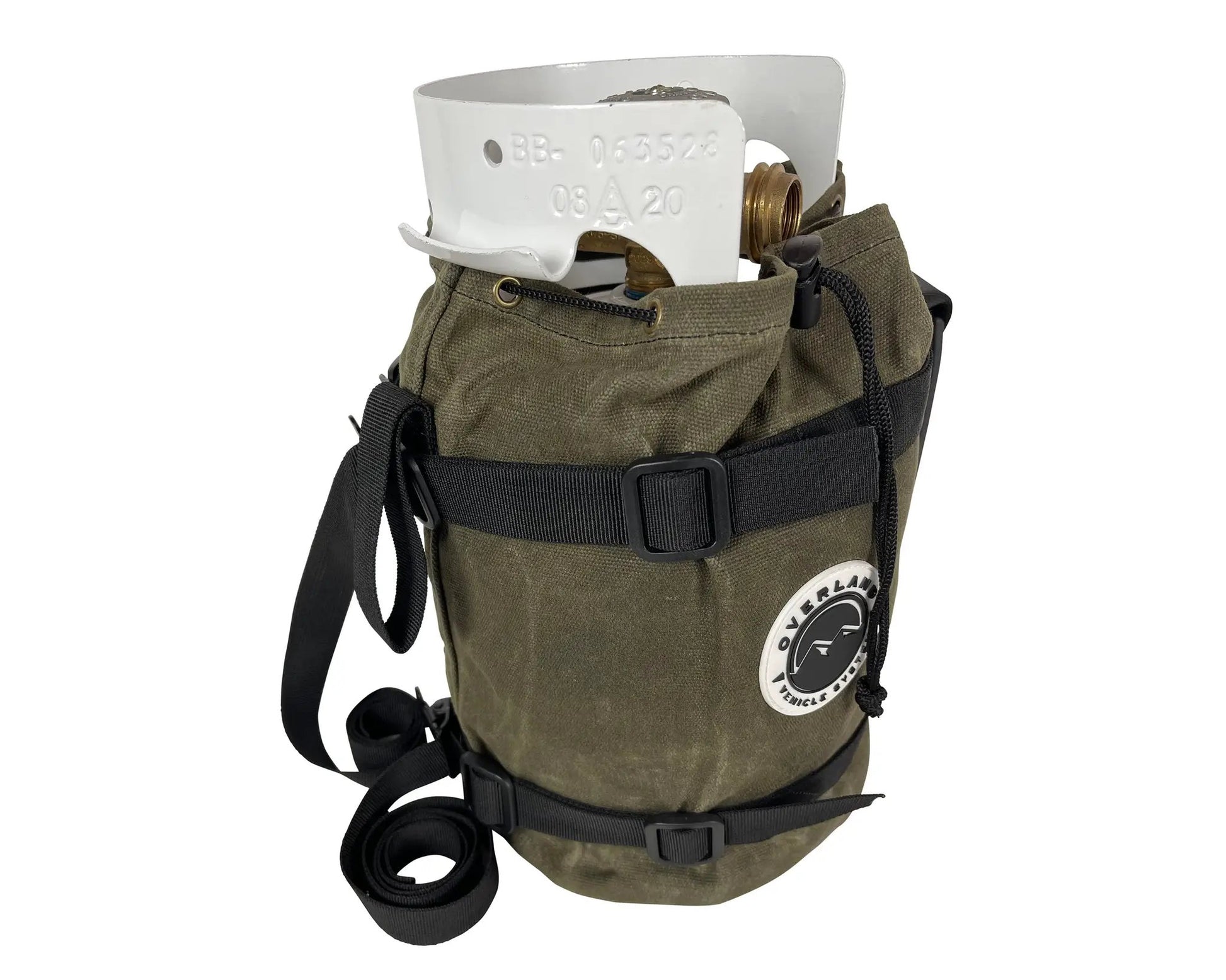 OVS Propane Bag With Handle And Straps - #16 Waxed Canvas by OVS