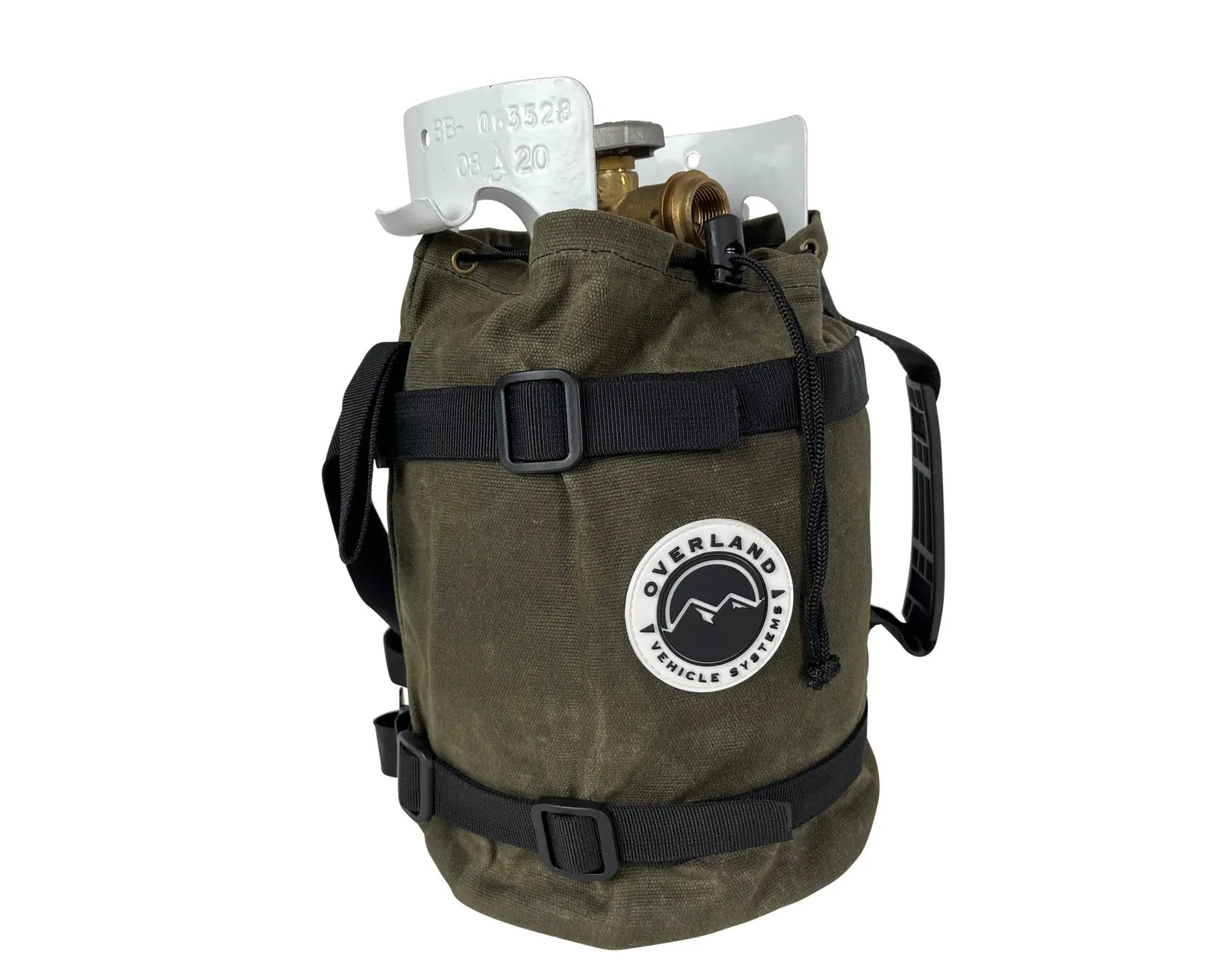 OVS Propane Bag With Handle And Straps - #16 Waxed Canvas by OVS