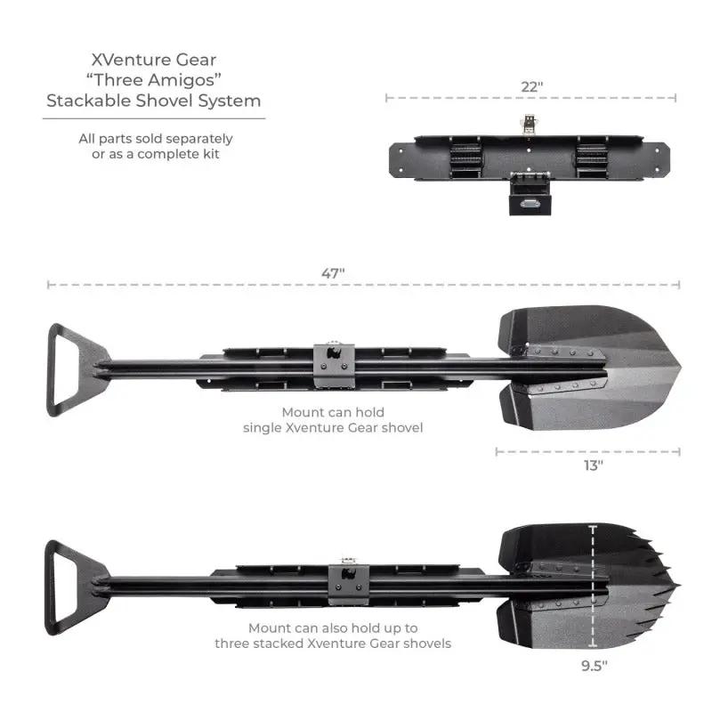 Go Rhino GOR Recovery Shovels by Go Rhino