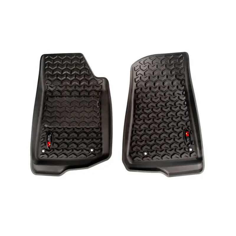 Rugged Ridge RUG Floor Liners - Black by Rugged Ridge