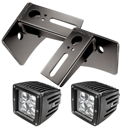 Oracle Lighting The vehicle specific brackets attach to lower windshield pillar. Includes all mounting hardware and uses factory bolts. by Oracle Lighting