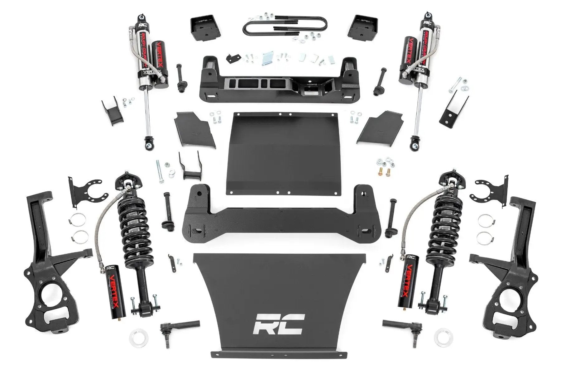 Rough Country 6 Inch Lift Kit | Mono Leaf Rear | Vertex | Chevy Silverado 1500 4WD (22-24) by Rough Country