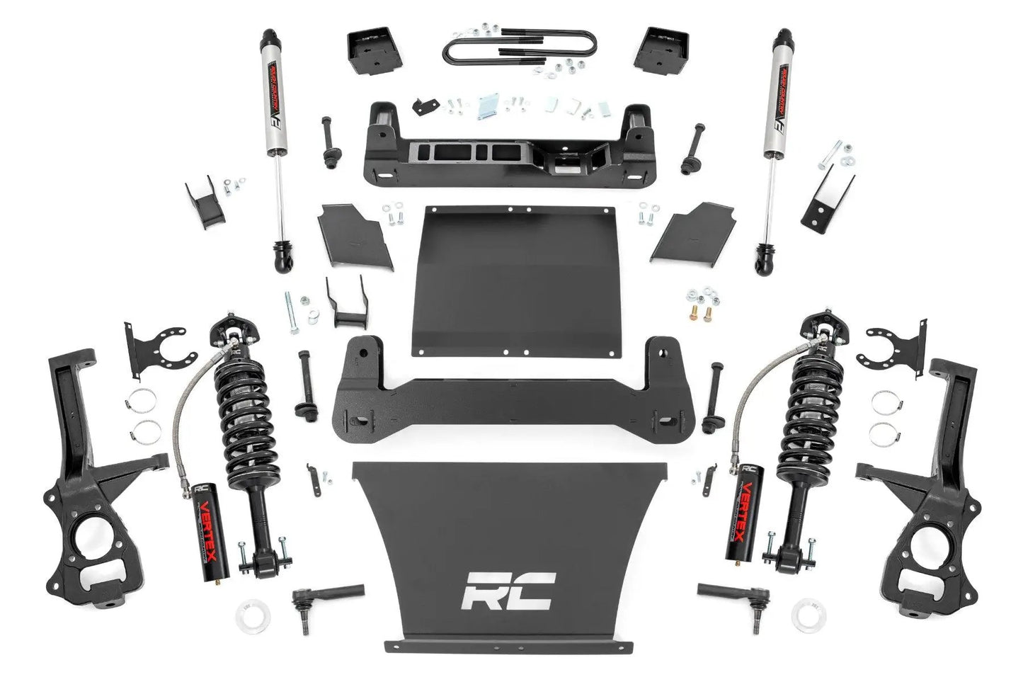 Rough Country 6 Inch Lift Kit | Mono Leaf Rear | Vertex/V2 | Chevy Silverado 1500 (22-24) by Rough Country