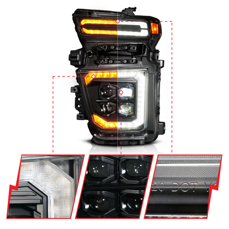 ANZO ANZ LED/Projector Headlights by ANZO