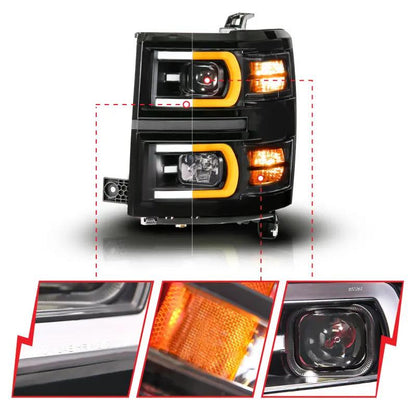 ANZO ANZ LED/Projector Headlights by ANZO