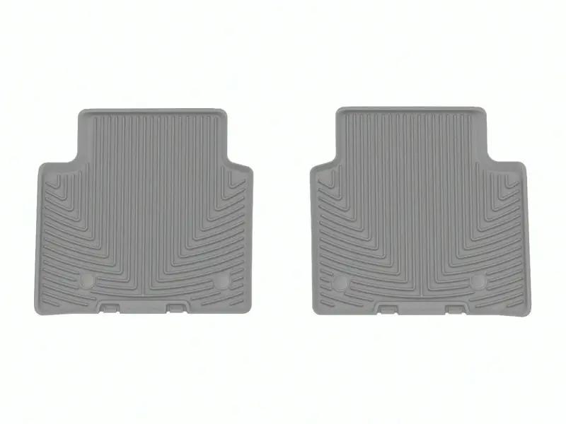 WeatherTech WT Rubber Mats - Rear - Grey by WeatherTech