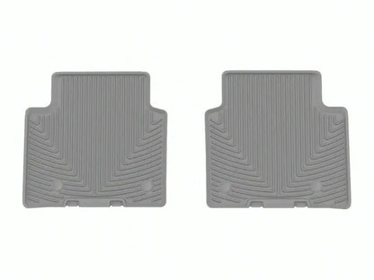 WeatherTech WT Rubber Mats - Rear - Grey by WeatherTech