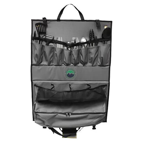 OVS Overland Kitchen Kit - 24 Piece Cooking and Utensil Kit, Hanging Carrying Case by OVS