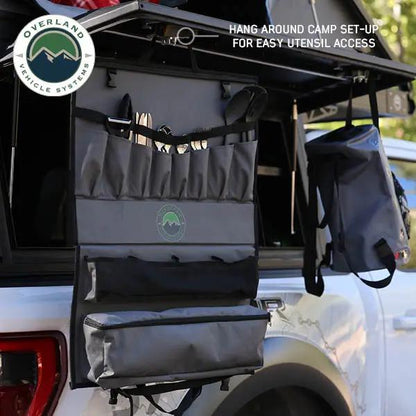 OVS Overland Kitchen Kit - 24 Piece Cooking and Utensil Kit, Hanging Carrying Case by OVS