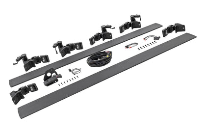 Rough Country Power Running Boards | Dual Electric Motor | Nissan Titan 2WD/4WD (2017-2024)