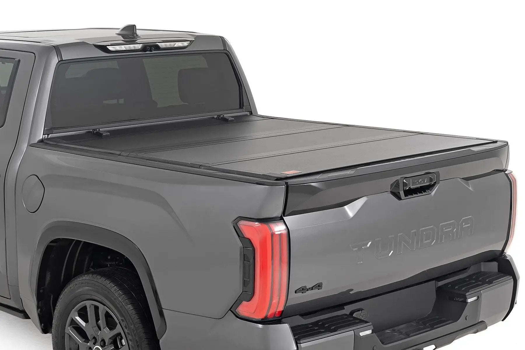 Rough Country Hard Tri-Fold Flip Up Bed Cover | 5'7" | Toyota Tundra 2WD/4WD (2022-2026) by Rough Country
