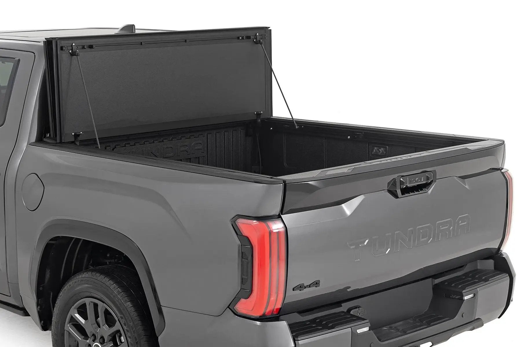 Rough Country Hard Tri-Fold Flip Up Bed Cover | 5'7" | Toyota Tundra 2WD/4WD (2022-2026) by Rough Country