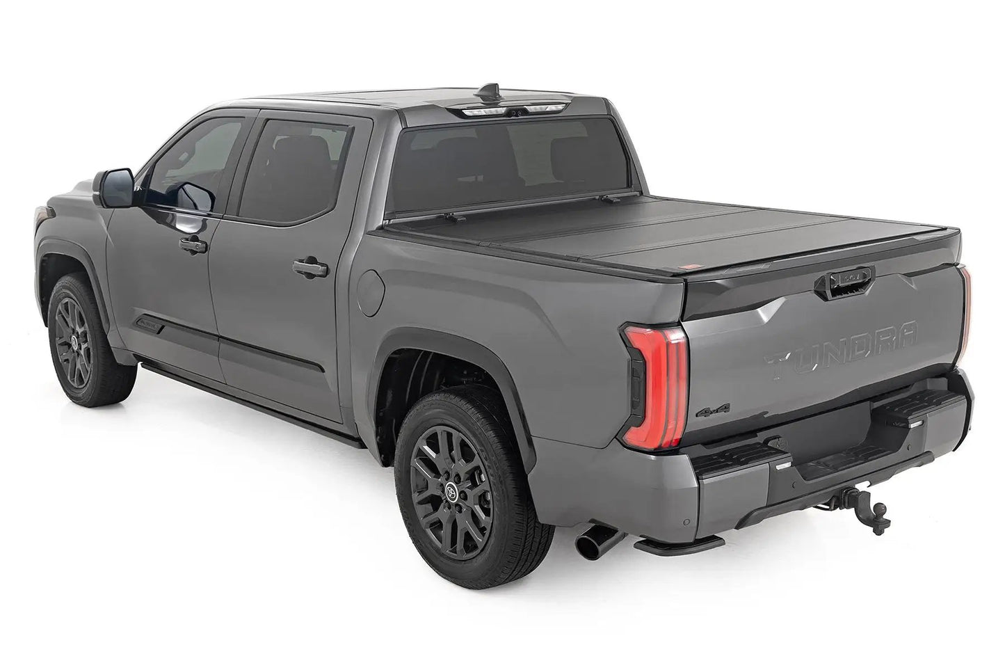 Rough Country Hard Tri-Fold Flip Up Bed Cover | 5'7" | Toyota Tundra 2WD/4WD (2022-2026) by Rough Country
