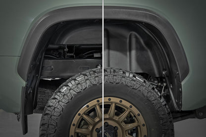 Rough Country Rear Wheel Well Liners | Toyota Tundra 2WD/4WD (2022-2026)