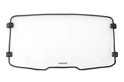Rough Country Vented Full Windshield | Scratch Resistant | Segway UT10 P by Rough Country