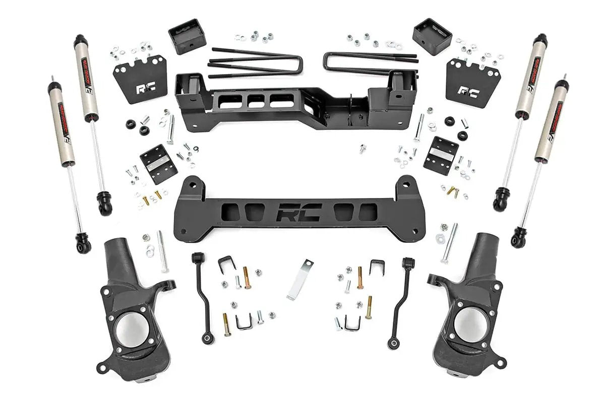 Rough Country 6 Inch Lift Kit | V2 | Chevy Silverado & GMC Sierra 2500HD 2WD (2001-2010) by Rough Country