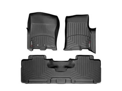WeatherTech WT FloorLiner - Rear - Blk by WeatherTech