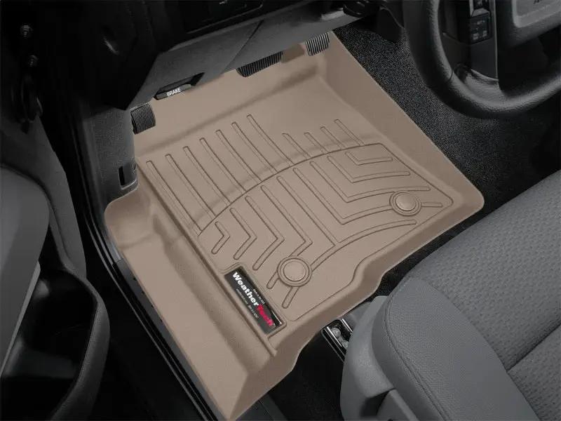 WeatherTech WT FloorLiner - Front - Tan by WeatherTech