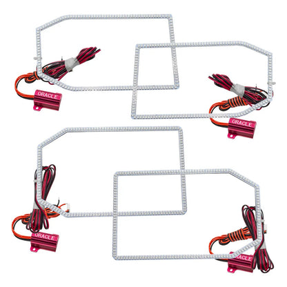 Oracle Lighting This kit is 12V powered so can be connected to a switch, controller, or directly to the parking lights. The ColorSHIFT(tm) controller can be easily paired and is sold separately. by Oracle Lighting