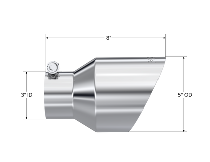 MBRP Univ Exhaust Tips SS by MBRP