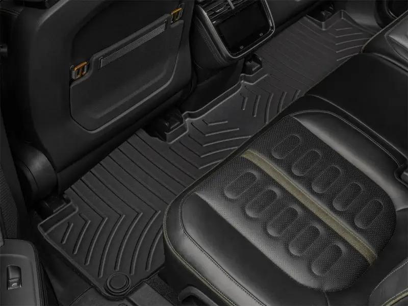 WeatherTech WT FloorLiner - Rear - Blk by WeatherTech
