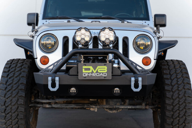 DV8 Offroad DVE License Plate Relocation